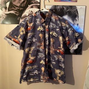 mens vintage button up